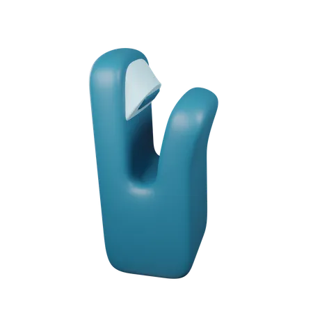 Hand Dryer  3D Icon