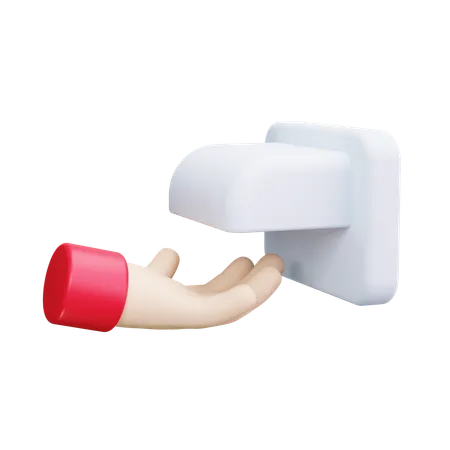 Hand dryer  3D Icon