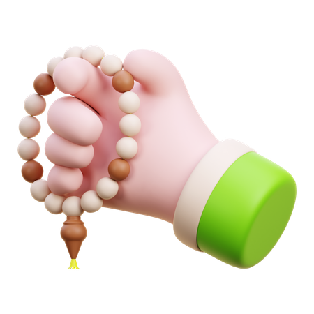 Hand Dzikir  3D Icon