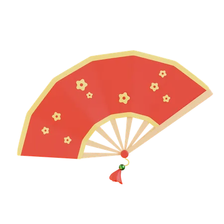 Hand Fan  3D Icon