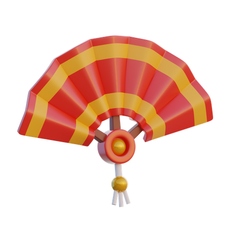 Hand Fan  3D Icon