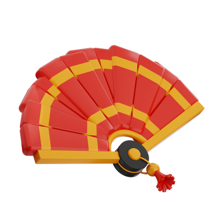 Hand Fan  3D Icon