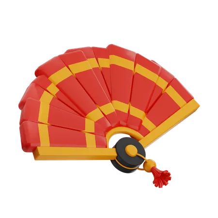 Hand Fan  3D Icon