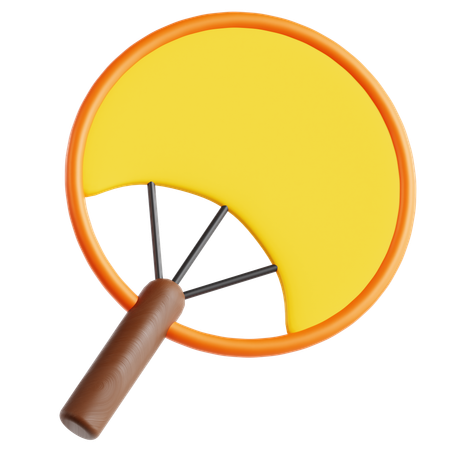 Hand Fan  3D Icon