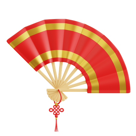 Hand Fan  3D Icon