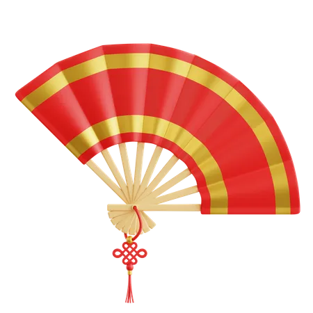 Hand Fan  3D Icon