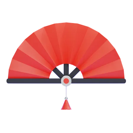 Hand Fan  3D Icon