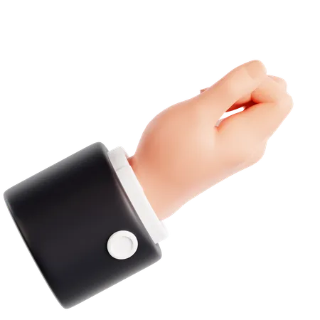 Hand Fan Hand Gesture  3D Icon