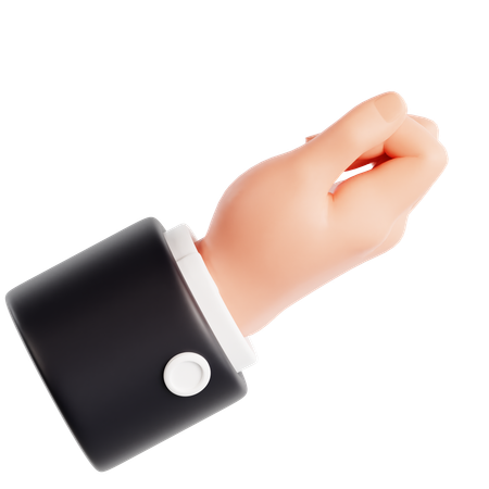 Hand Fan Hand Gesture  3D Icon