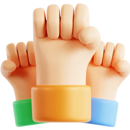 Hand Fist 3 D Icon 3D Icon