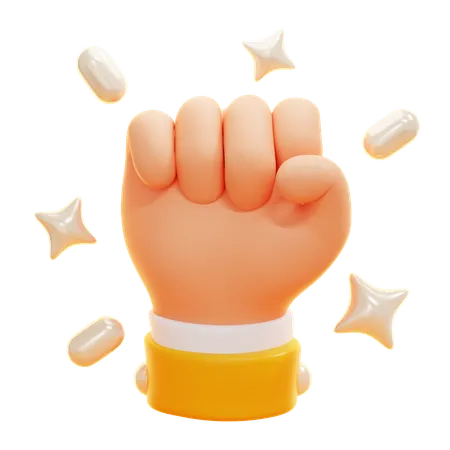 HAND FIST  3D Icon