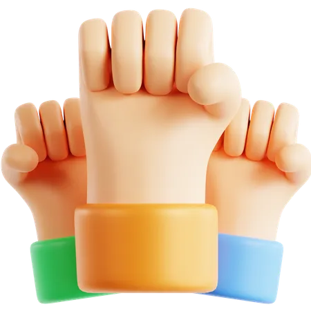 Hand Fist  3D Icon