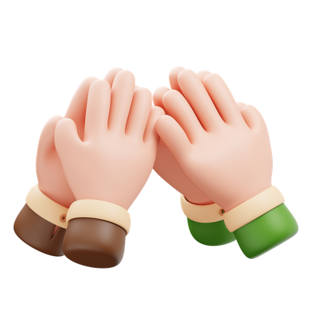 Hand Forgiving Other  3D Icon