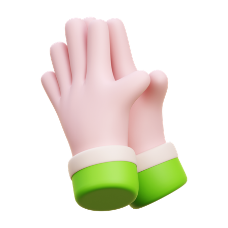 Hand Forgiving Other  3D Icon