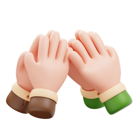 Hand Forgiving Other  3D Icon