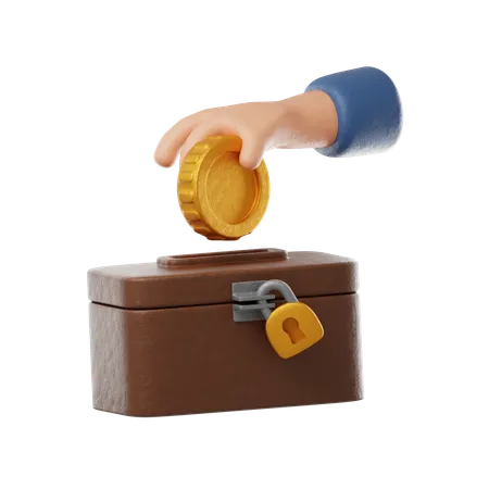 Hand geben, wohltätige Zwecke  3D Icon