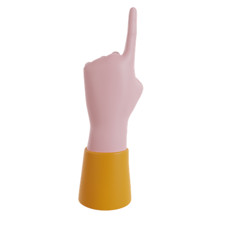 Hand gesture  3D Icon