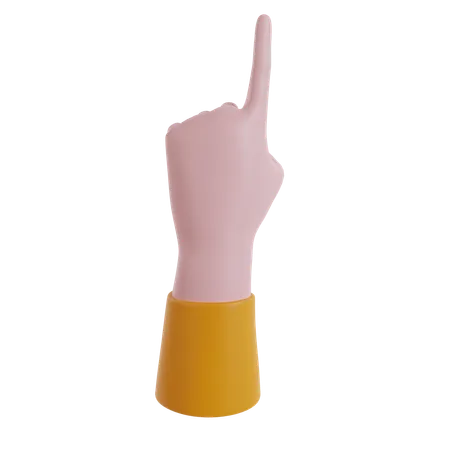 Hand gesture  3D Icon