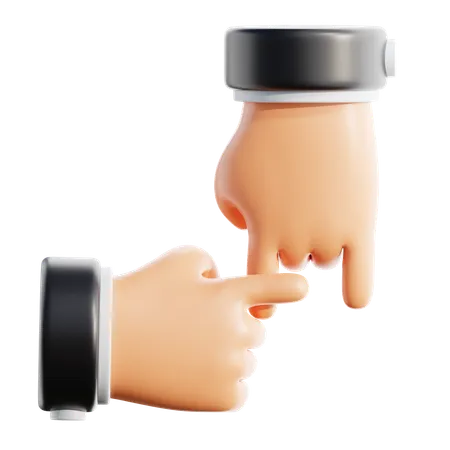 Hand Gesture  3D Icon