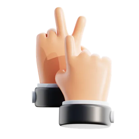 Hand Gesture  3D Icon