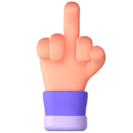 Hand Gesture  3D Icon