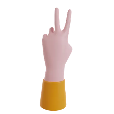 Hand gesture  3D Icon