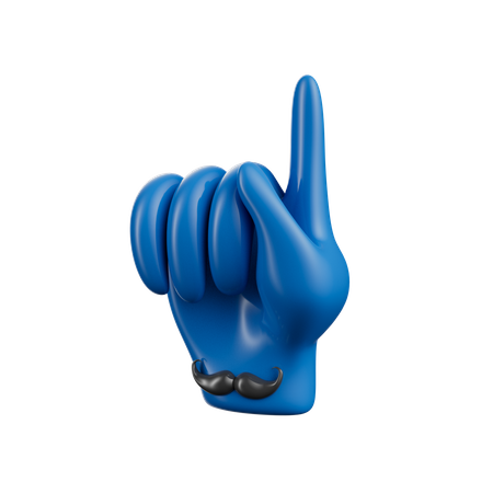 Hand Gesture  3D Icon