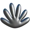 Hand Gesture Abstract Shape
