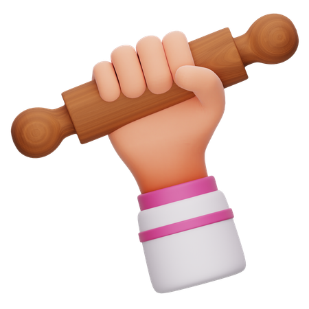 Hand Gesture Baker  3D Icon