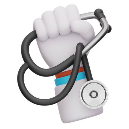 Hand Gesture Doctor  3D Icon