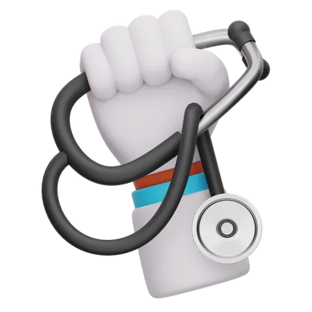 Hand Gesture Doctor  3D Icon
