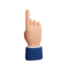 hand gesture pointing