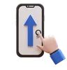 Hand Gesture Swipe Up