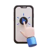 Hand Gesture Tap Play Button