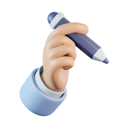 Hand Gesture Writing  3D Icon