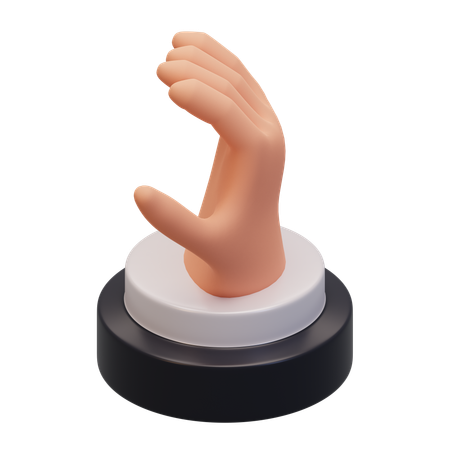 Hand Gesure Rest  3D Icon