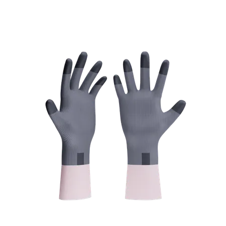 Hand Glove  3D Icon