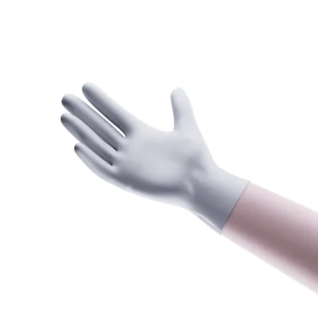 Hand Glove  3D Icon