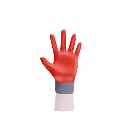 Hand Glove  3D Icon