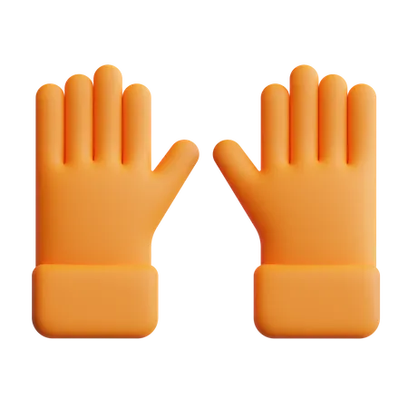 Hand Glove  3D Icon