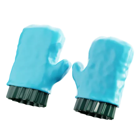 Hand Gloves  3D Icon