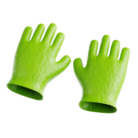 Hand Gloves  3D Icon