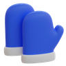 hand glove 3d illustration