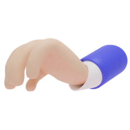 HAND GRAB  3D Icon