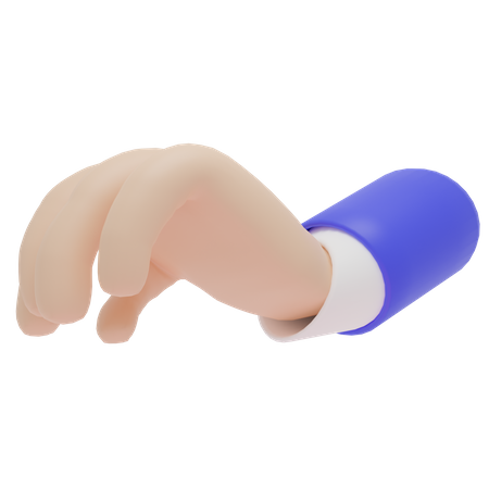 HAND GRAB  3D Icon