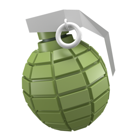 Hand Grenade  3D Icon