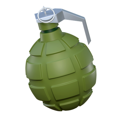 Hand Grenade  3D Icon