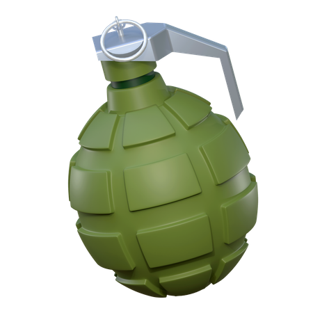 Hand Grenade  3D Icon