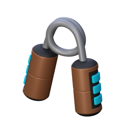 Hand Gripper  3D Icon