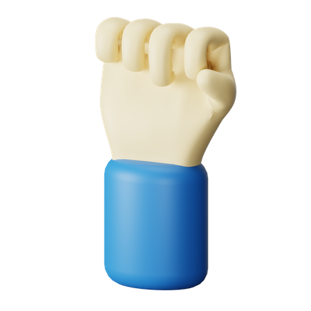 Hand heben  3D Icon